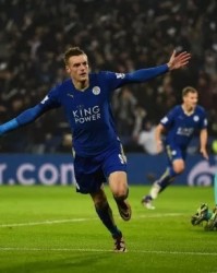 米兰体育- 莱斯特城提前三轮冲超成功，瓦尔迪宣布留队  